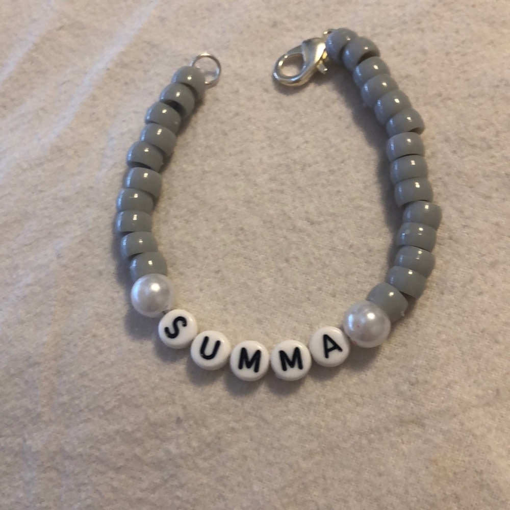 beaded bracelet